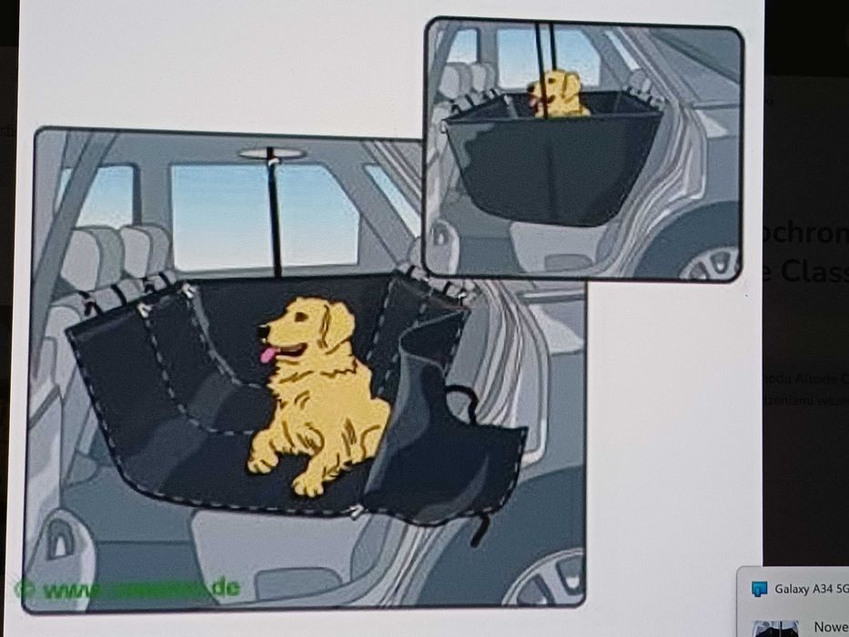 Mata ochronna do samochodu dla psa - Kleinmetall Allside Classic