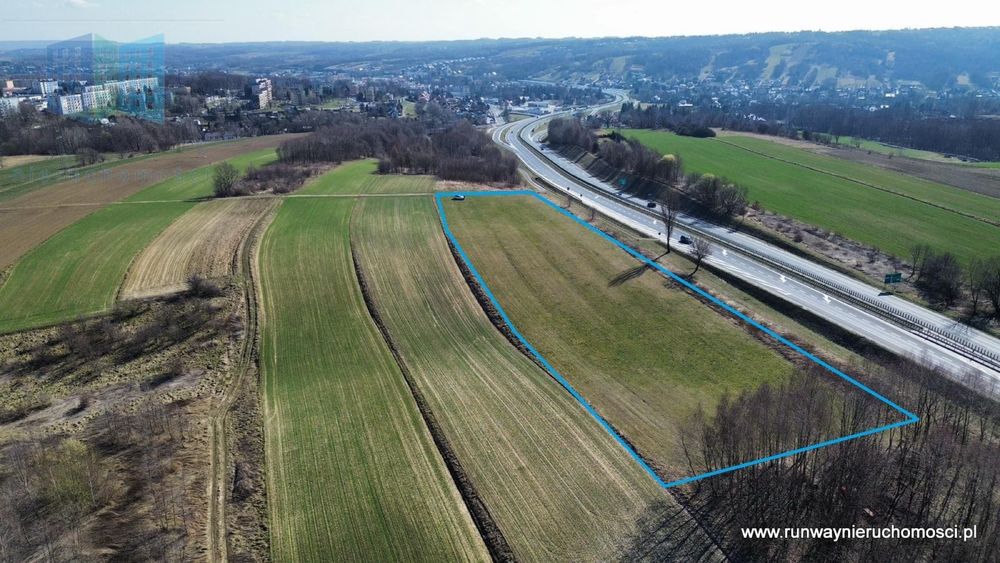 Teren inwestycyjny 0,87 ha MPZP produkcja / magazyny przy obwodnicy