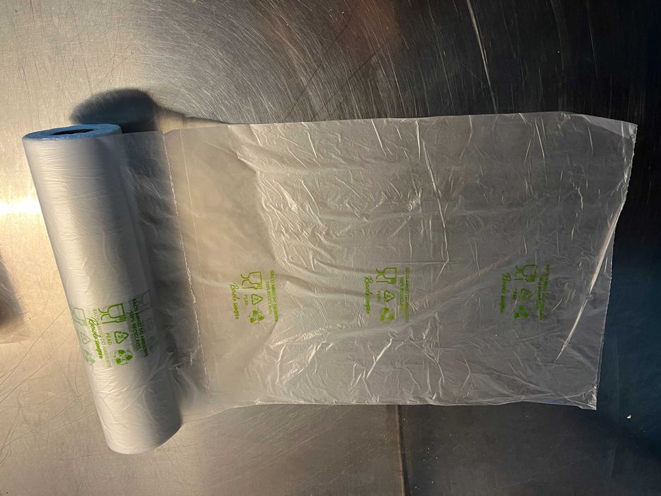 Sacos de Plástico em Rolo para Alimentação (30x40)