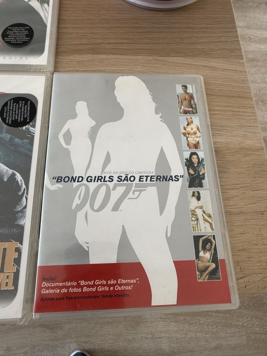 Coleção Completa James Bond 007 – 20 DVDs + Documentário Edição Especial
