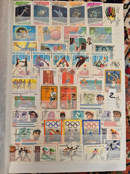 znaczki pocztowe mix 2