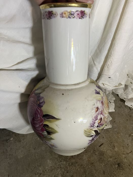 Jarra florida com  medidas