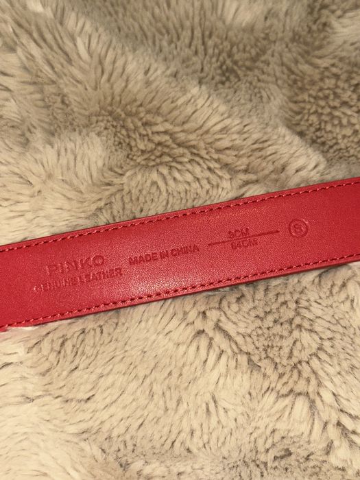 Cinto vermelho Pinko
