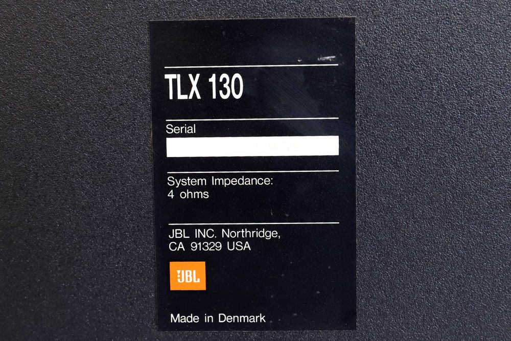 JBL TLX-130 colunas 80 watts / Bases para colunas Hi-Fi