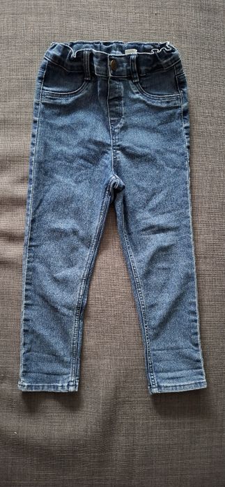 Jeansy h&m rozmiar 104 wysoki stan