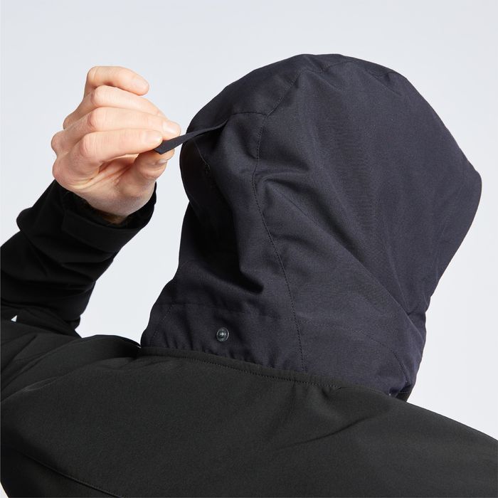 Casaco Softshell Corta-Vento de Vela Homem Sailing 500 Preto