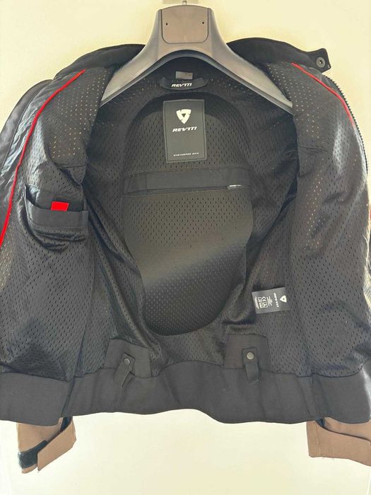 Casaco de moto REV’IT! ventilado de mulher – Como novo, com proteções