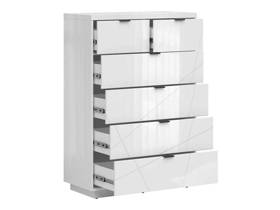 Komoda Forn biały połysk