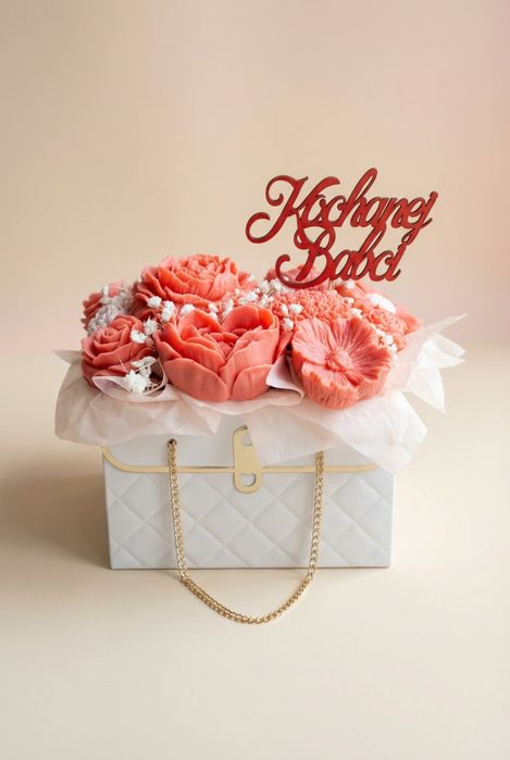 Dzień Babci i Dziadka Flowerboxy mydlane