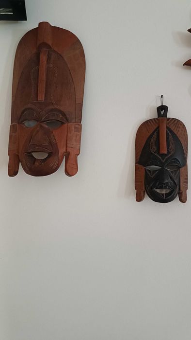 Máscaras de madeira