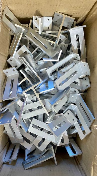 Алюмінієвий Кронштейн - Т подібний 5 мм 95*58 для кріплення панелей