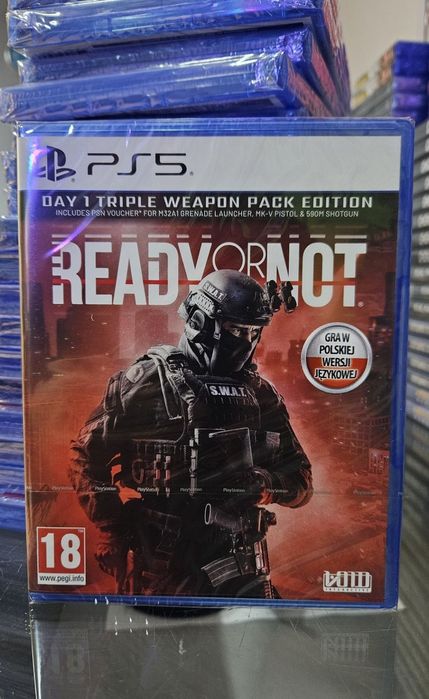 Gra Ready Or Not PS5 nowa folia po polsku wysyłka Oława