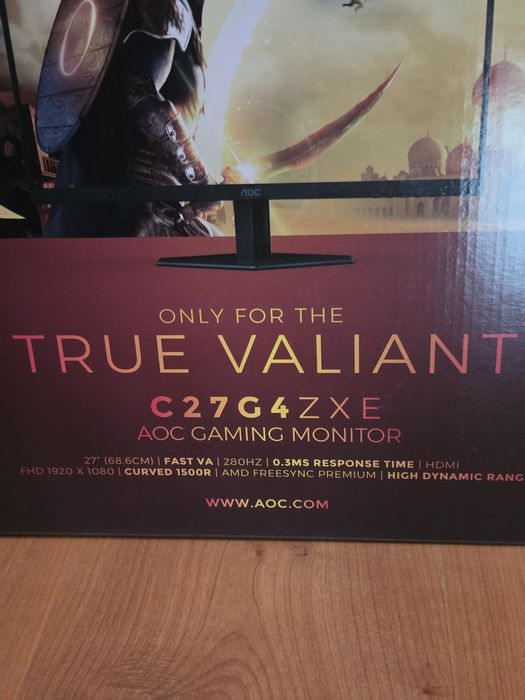 Monitor gaming curvo AOC