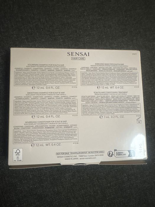 Sensai mini zestaw do włosów