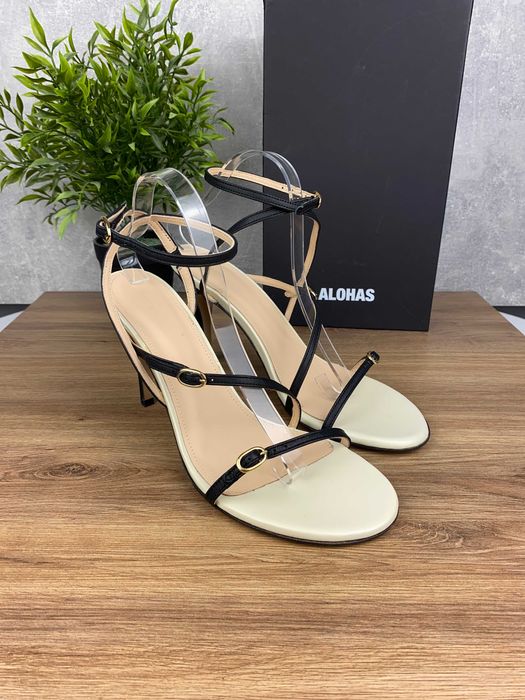 Buty Alohas Alyssa r. 42 - eleganckie skórzane sandały na obcasie