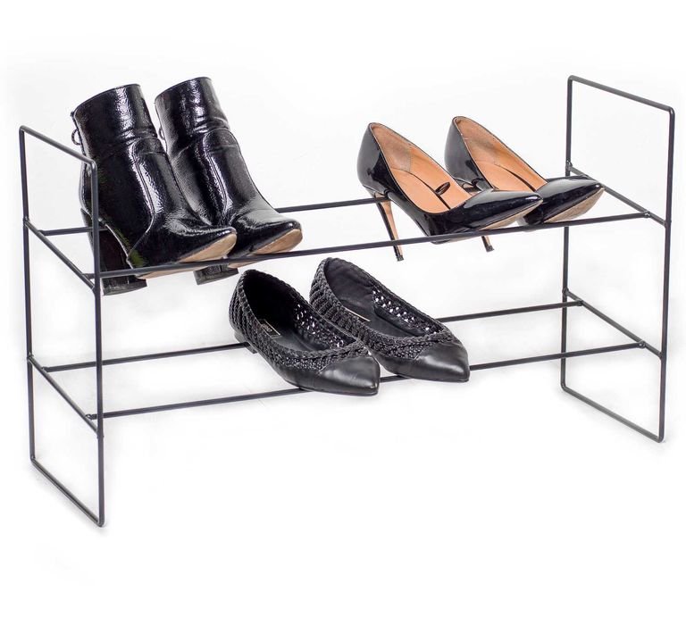 SKANDI DESIGN - Minimalistyczna metalowa półka na buty - Hand Made PL