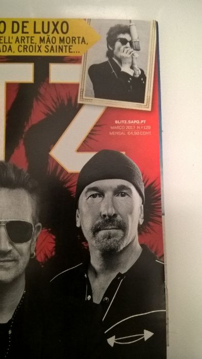 Revista Blitz - Capa U2 (portes incluídos)