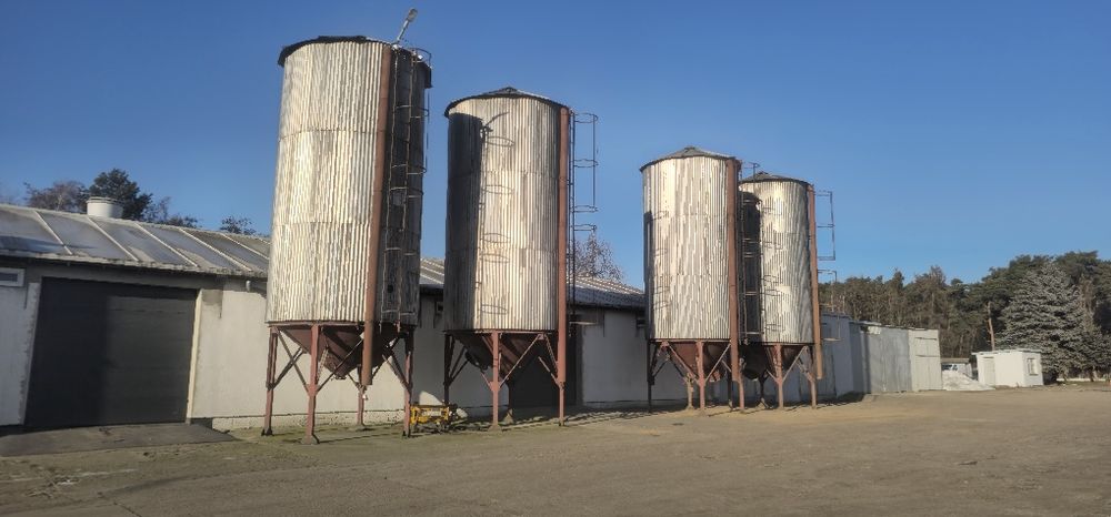 SILOSY zbożowe lejowe