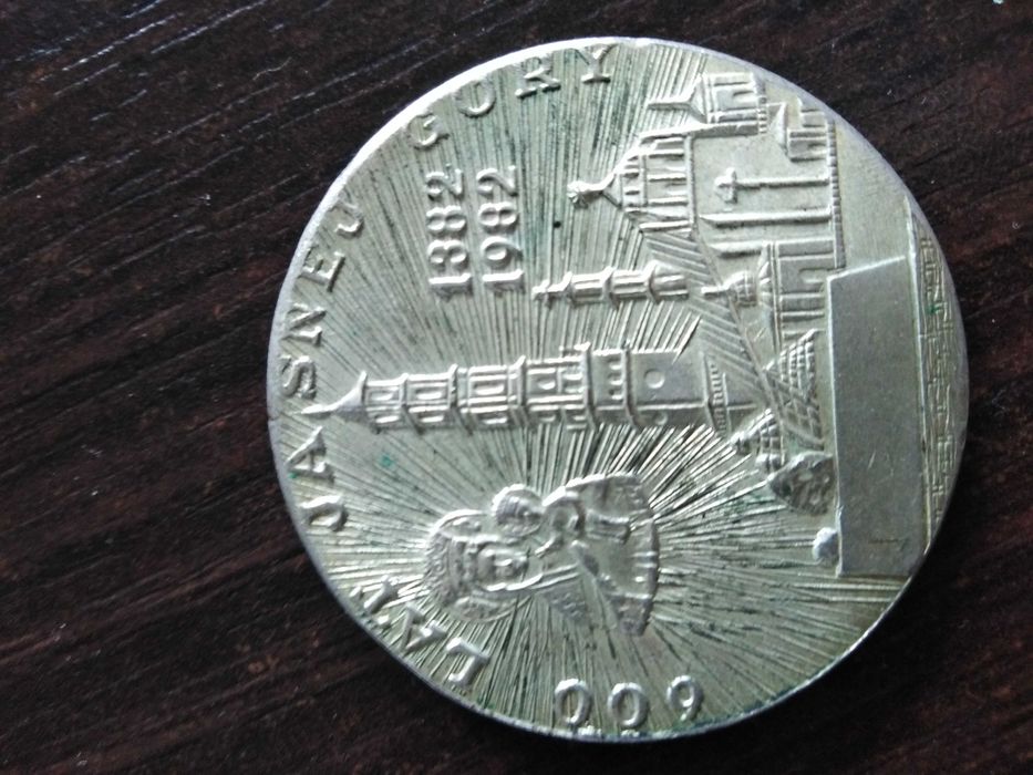 Pamiątkowa moneta " 600 lat Jasnej Góry "