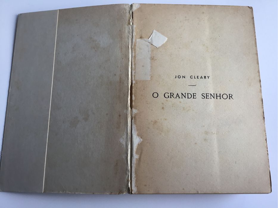 O Grande Senhor, de Jon Cleary. Inclui portes.