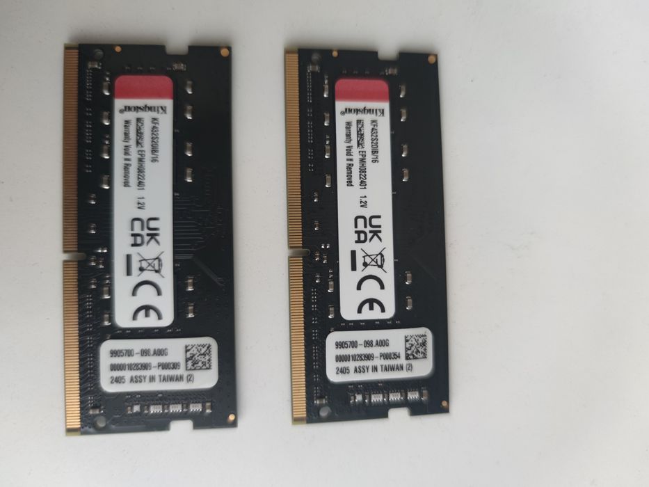 Kingston Fury Impact DDDR4 32 GB (2×16 GB)