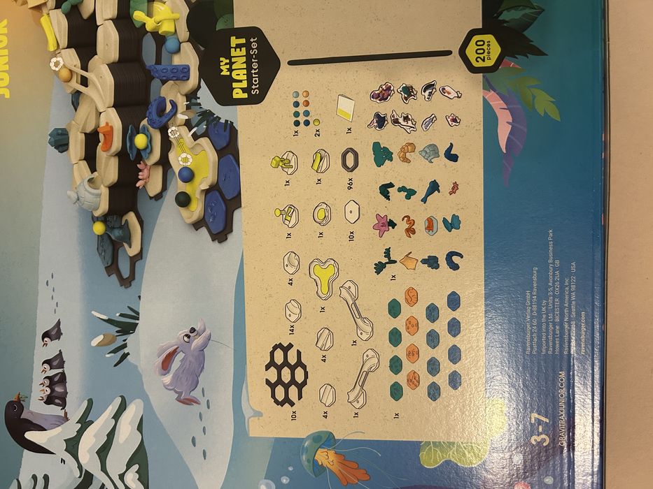 Nowy duzy zestaw Gravitrax Junior Planet