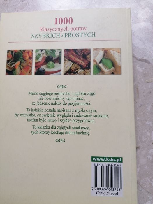 Książka 1000 klasycznych potraw