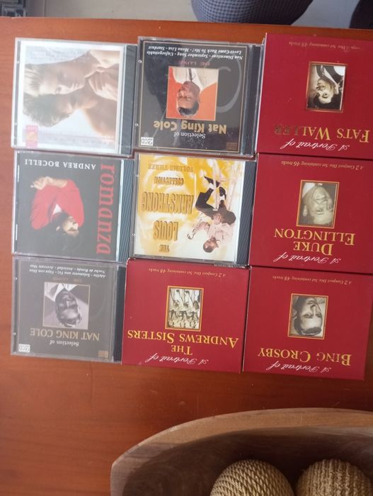 CD e coletâneas vários estilos musicais classica blues rock