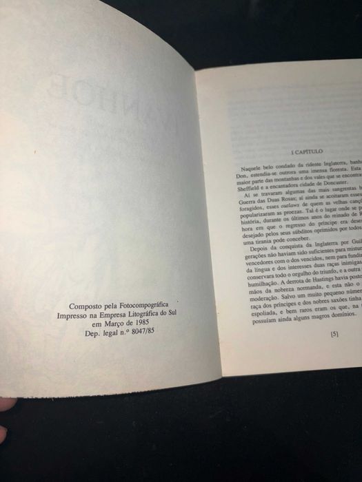 Ivanhoé – Walter Scott | Edição de 1985