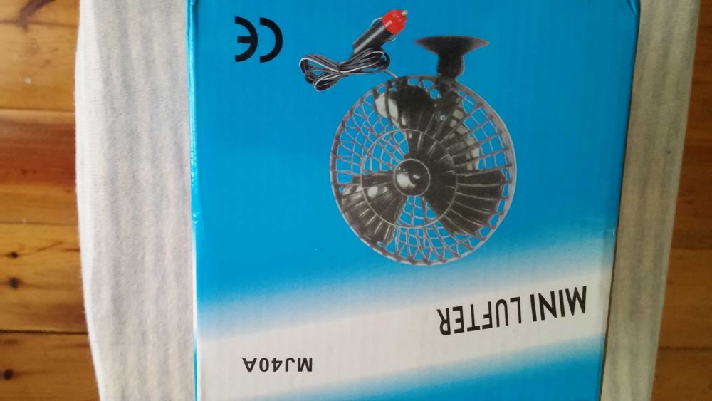 NOWY wentylator wiatrak do auta 12V Wysyłka