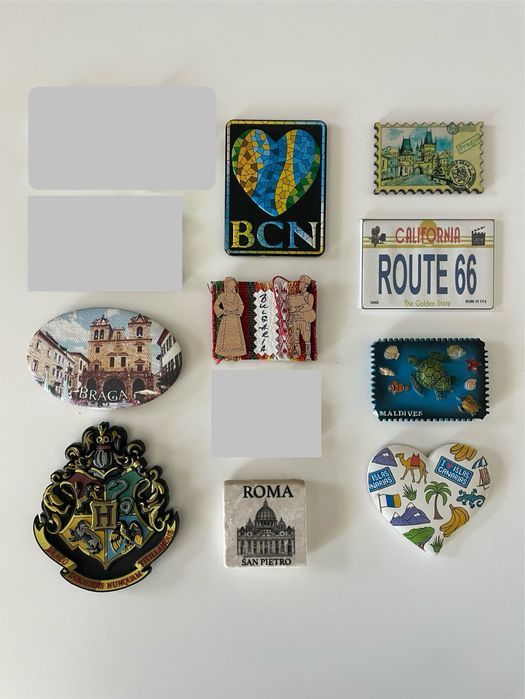 Vendo ÍMANS vários países. Excelentes para colecionar. Óptimo preço