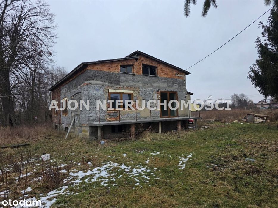 Działka budowlana 54 ar z domem Okazja !!!