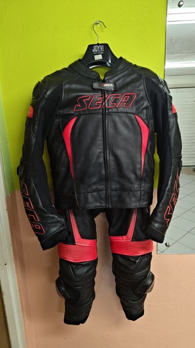 Kombinezon dwuczęściowe motocyklowy skórzany seca rozmiar 50