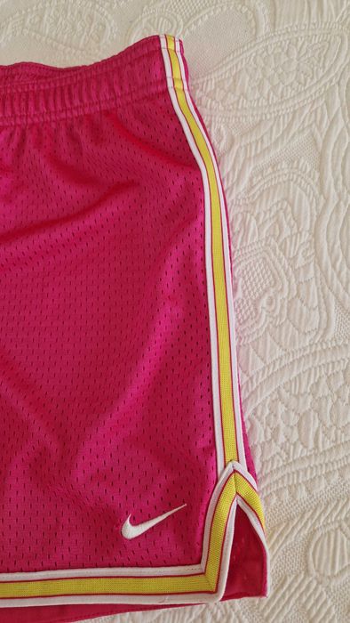 Calções Nike rosa, tamanho L