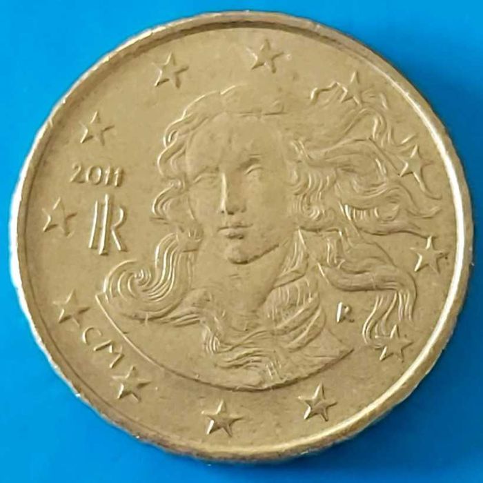 10 Cêntimos de 2011 de Itália