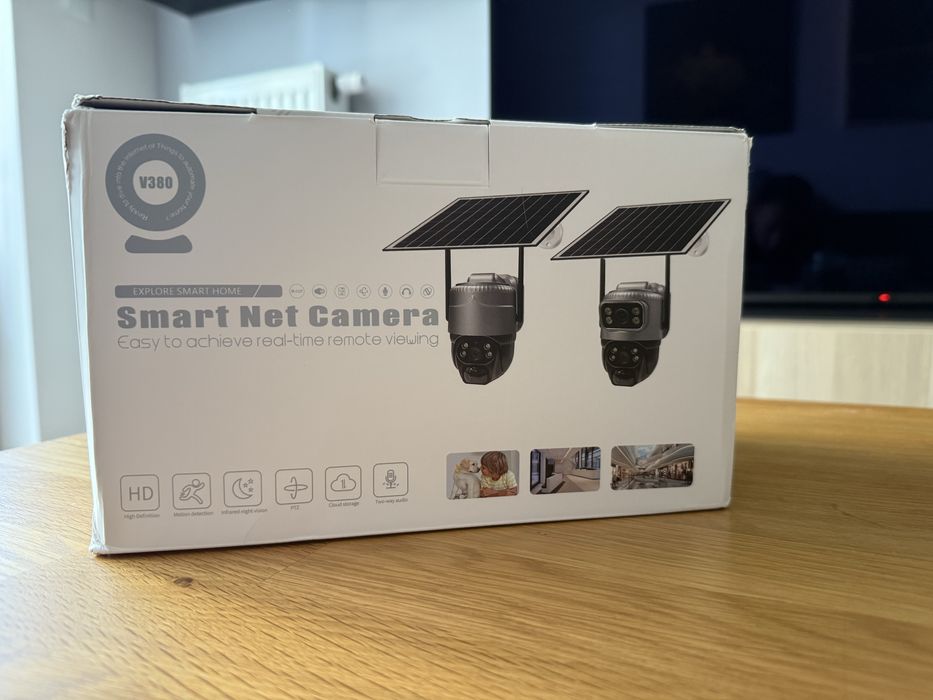 kamera obrotowa Smart/ solarna na kartę SIM 4G LTE