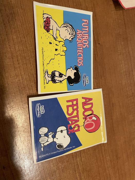 Cromos Peanuts Snoopy