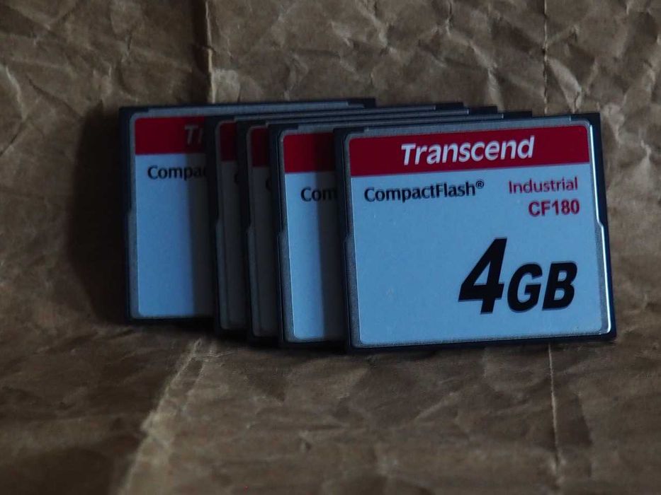 Karty pamięci Compact flash CF memory card Transcend 4GB CF180.