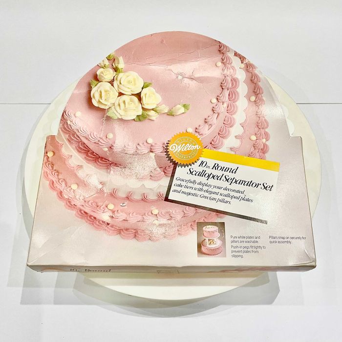 Багаторівнева декоративна підставка для торта, пластикова (Wilton)