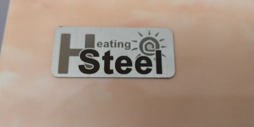 Metalowy grzejnik HSteel ISH 750 podczerwień Fototapeta