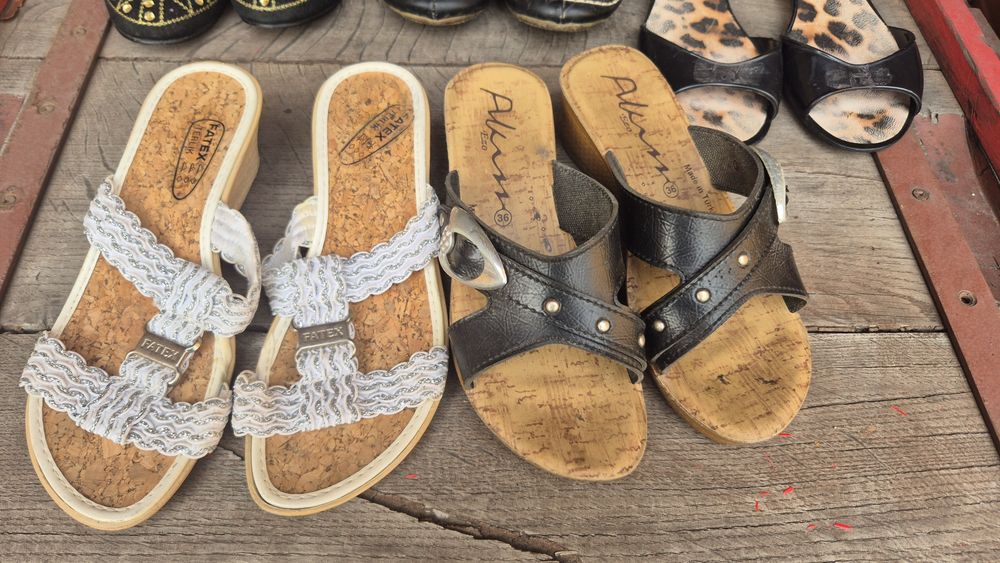 Paka butów rozmiar 37 klapki wiosna lato