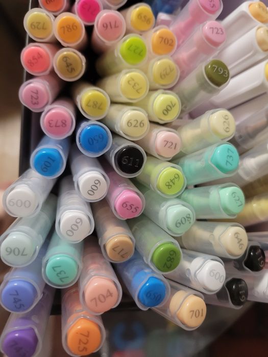 Акрилові маркери гуангна для розмальовок по шт