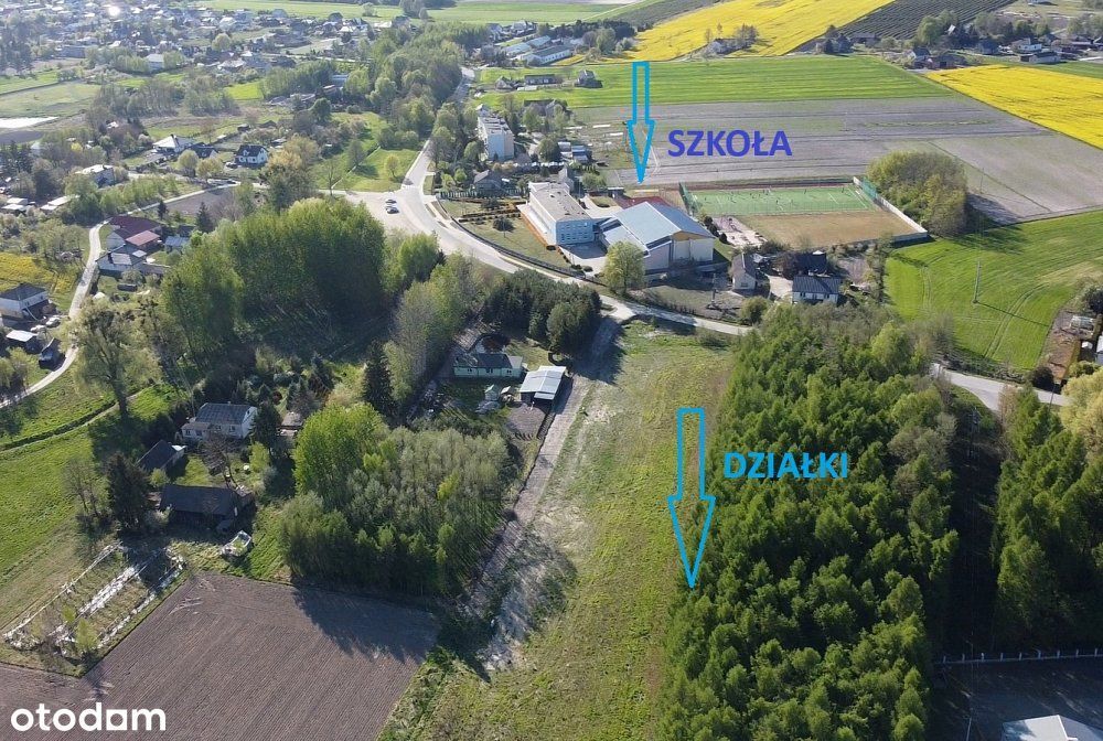 Działki z WZ od 30 do 48 arów/ Białopole