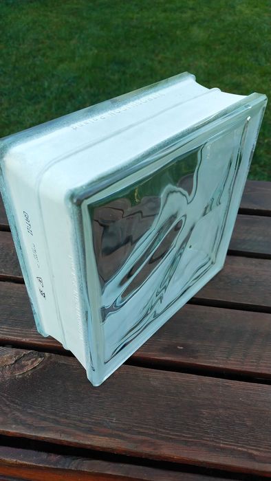 Luksfery / pustaki szklane / 10 sztuk / NOWE