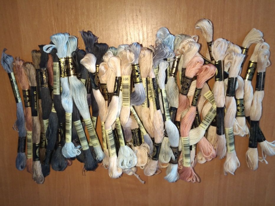 Нитки DMC ДМС (Франция) для вышивания.