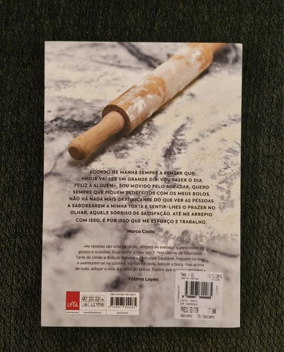 2 Livros de receitas do Marco Costa