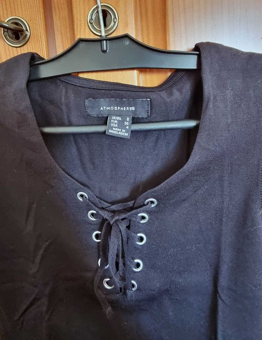 Black crop top from Primark, size 3664284149841666122