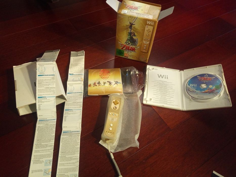 Jogo Zelda Wii (aniversário 25 anos) versão gold ilimitada