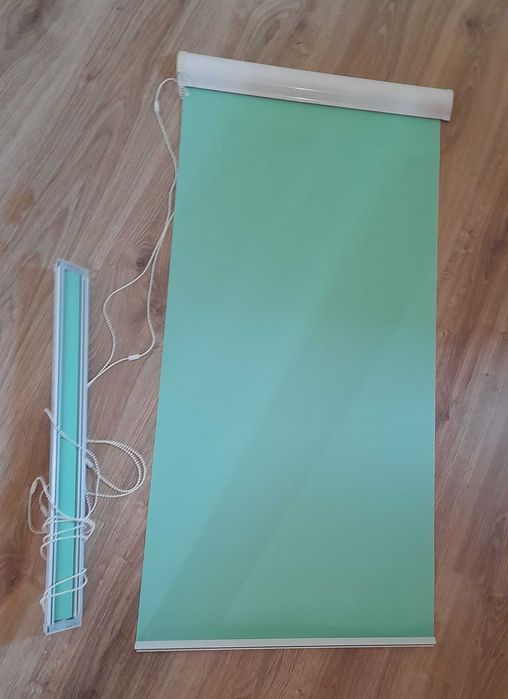 Rolety zielone 50 x100 cm 2 szt.