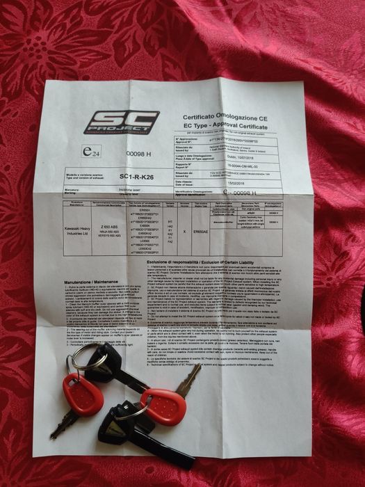 Kawasaki Z650–Full Extras  (SC Project)